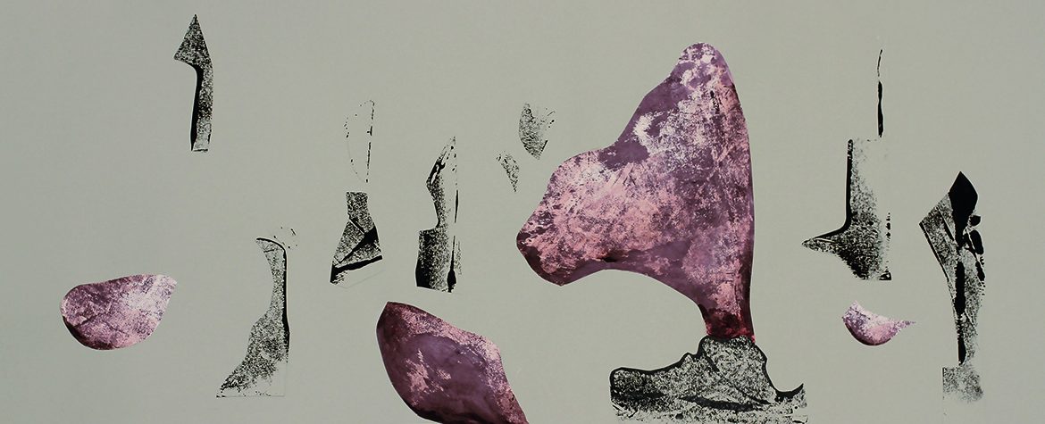 Mariya Boyanova Malerei collage acryl paper 27.5x69 (1)